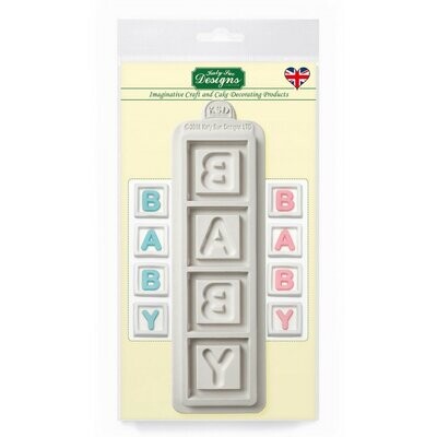 Katy Sue Designs Mould - BABY BLOCKS