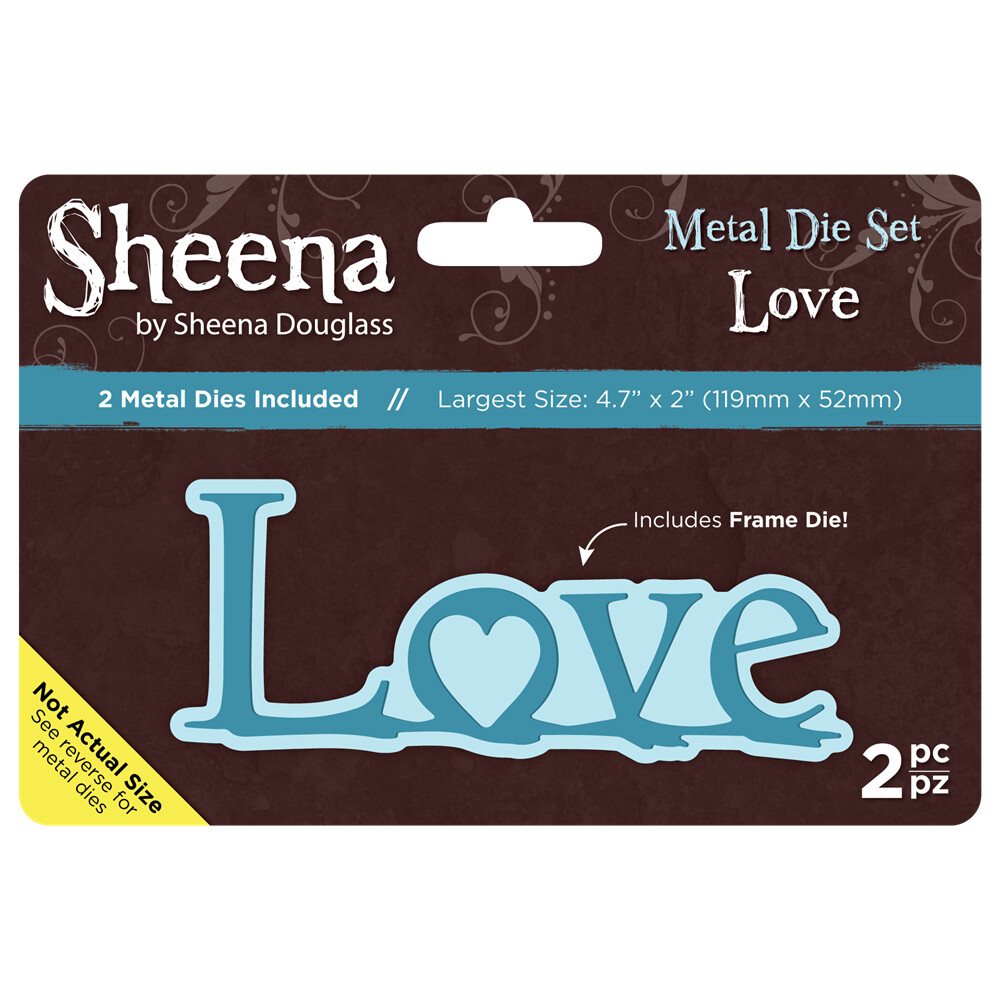 Sheena Douglass Word Dies - LOVE