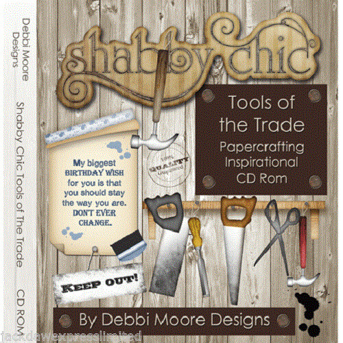 Debbie Moore  CD - Shabby Chic TOOLS OF THE TRADE **LESS THAN HALF PRICE**