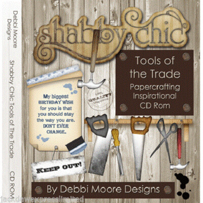 Debbie Moore  CD - Shabby Chic TOOLS OF THE TRADE **LESS THAN HALF PRICE**