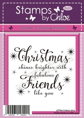 Stamps by Chloe - JUL046 FESTIVE TREES