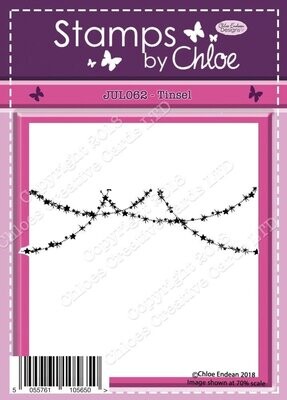 Stamps by Chloe - JUL062 TINSEL