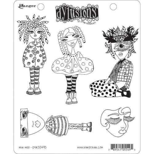 Dylusions Stamp Set - MINI Mo