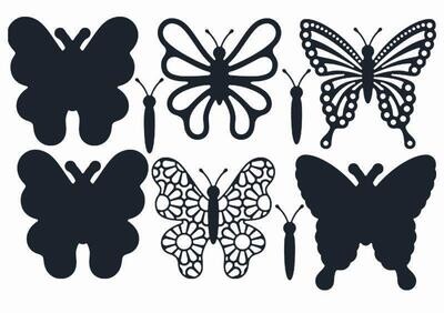 BUTTERFLY TRIO Dies by The Paper Boutique