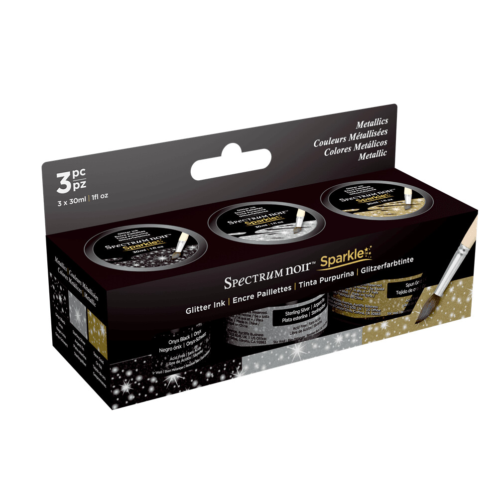 Spectrum Noir Sparkle Inks - METALLIC
