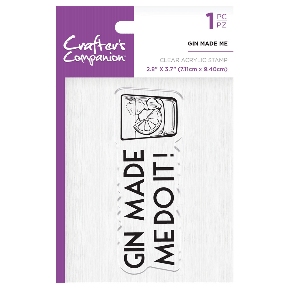 Crafter&#39;s Companion Stamps - GIN MADE ME