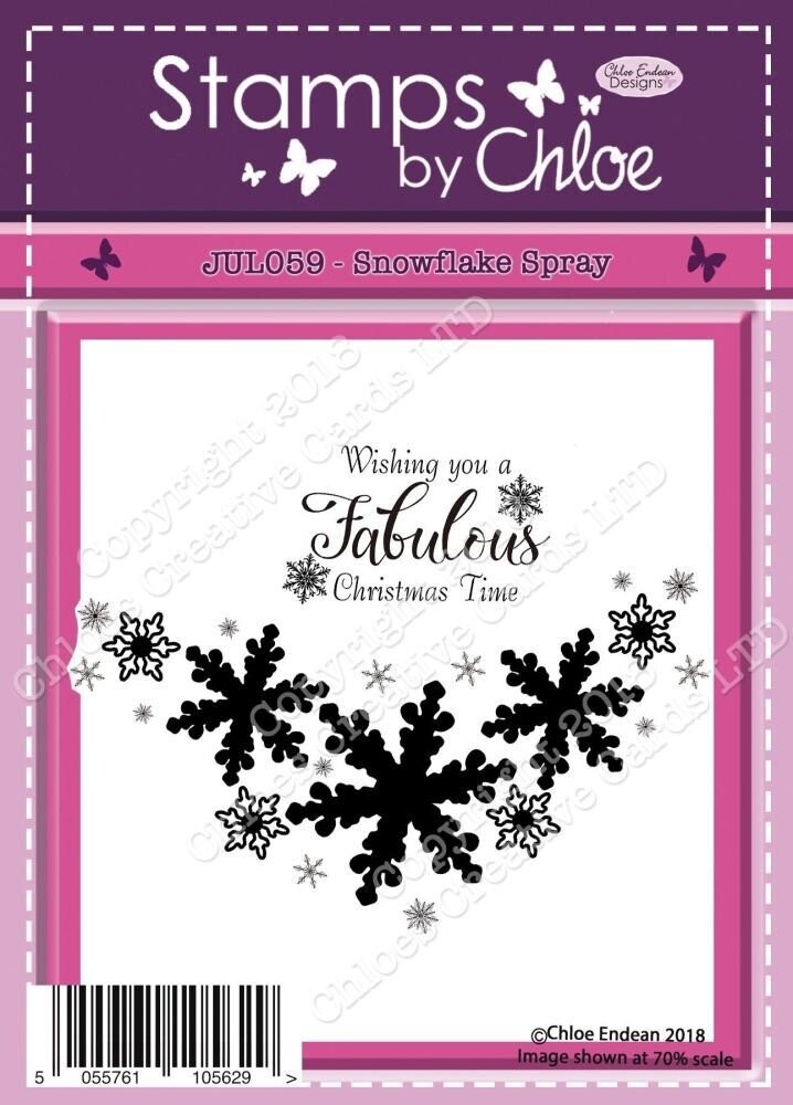 Stamps by Chloe - JUL059 Snowflake Corner