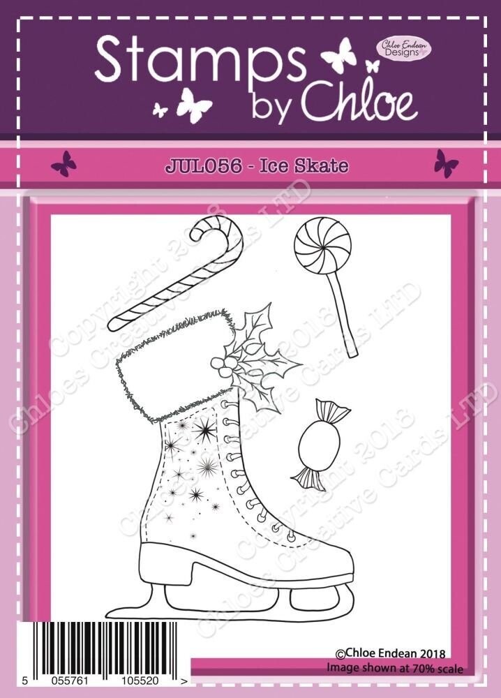 Stamps by Chloe - JUL056 ICE SKATE