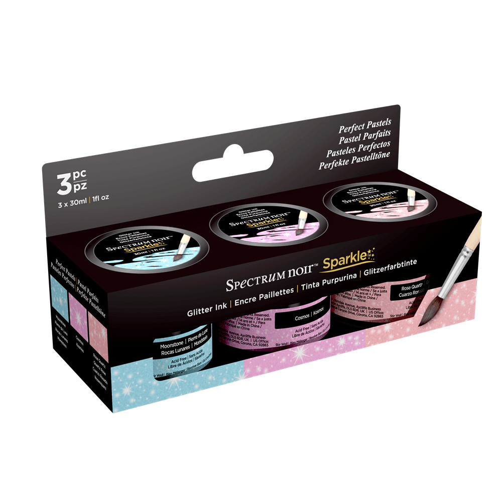 Spectrum Noir Sparkle Inks - PERFECT PASTELS