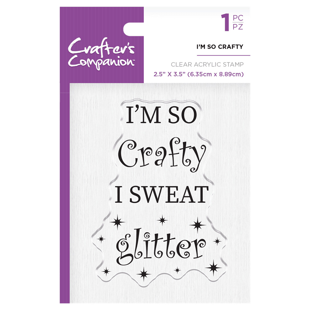 Crafter&#39;s Companion Stamps - I&#39;M SO CRAFTY