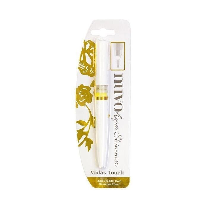 NUVO Aqua Flow Glitter Gloss Shimmer Pen - MIDAS TOUCH