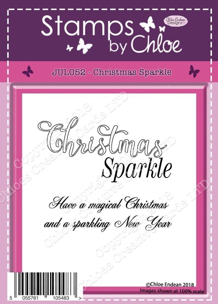Stamps by Chloe - JUL052 CHRISTMAS SPARKLE