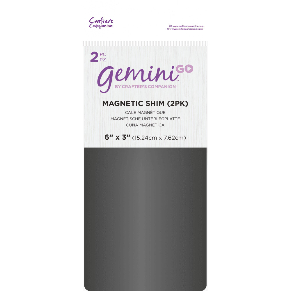 The Gemini GO MAGNETIC SHIMS by Crafter&#39;s Companion **Pre-Order**