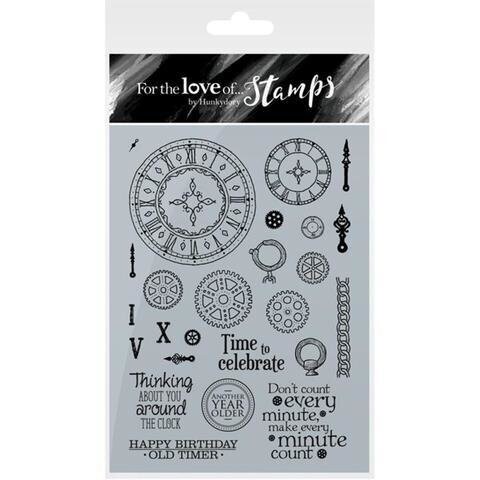 Hunkydory - &quot;For the Love of Stamps&quot; A6 Stamps - TIME TO CELEBRATE