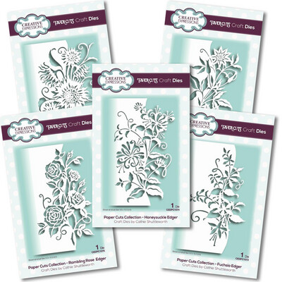 Creative Expressions Paper Cuts Edger Dies - All 5 Sets from April 2019