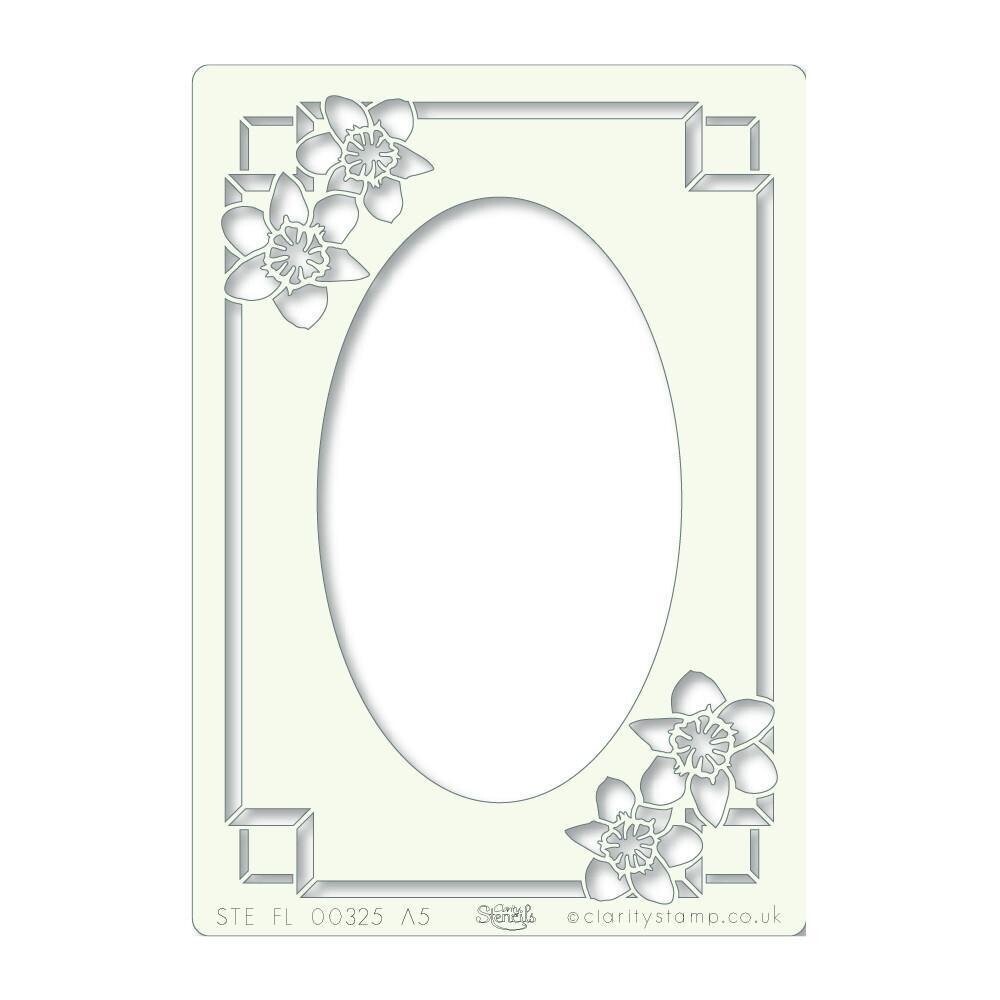 Clarity Stencils A5 PICTURE FRAMER  **REDUCED**