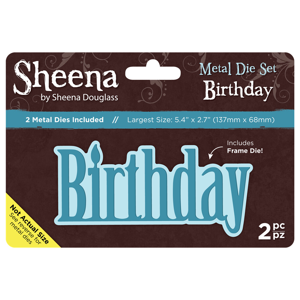 Sheena Douglass Word Dies - BIRTHDAY