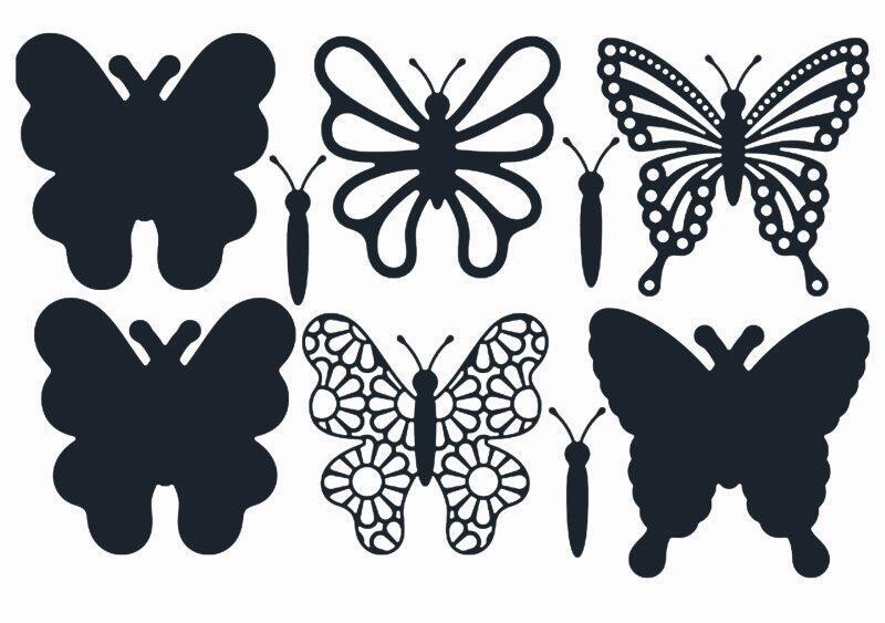 BUTTERFLY TRIO Dies by The Paper Boutique