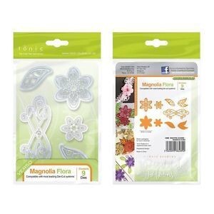 Tonic - Beautiful Blossoms - MAGNOLIA FLORA Die set **LESS THAN HALF PRICE**
