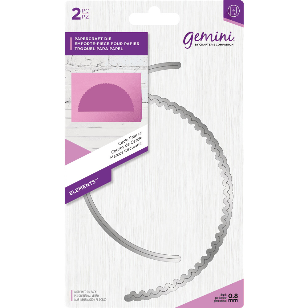 Gemini Elements Dies - CIRCLE FRAMES
