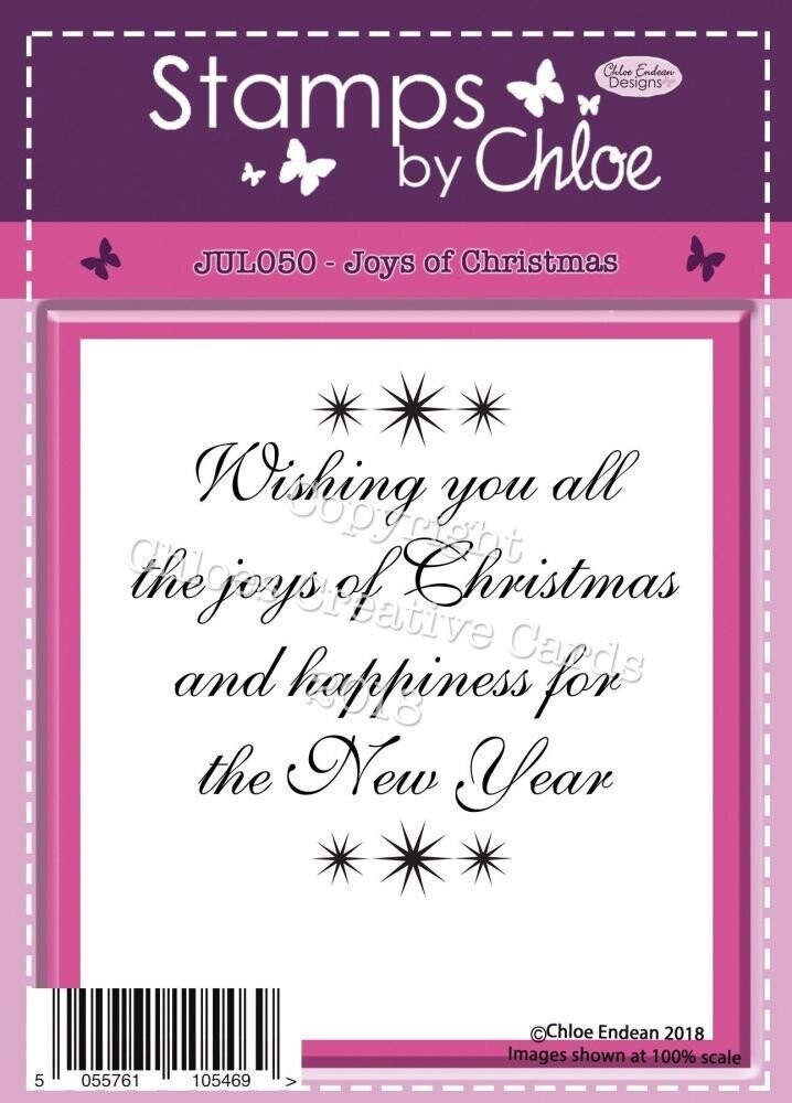 Stamps by Chloe -JUL050 Joys of Christmas