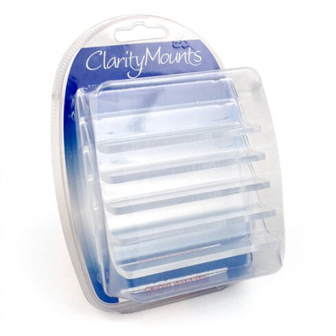 Clarity Mounts Medium pack of 5