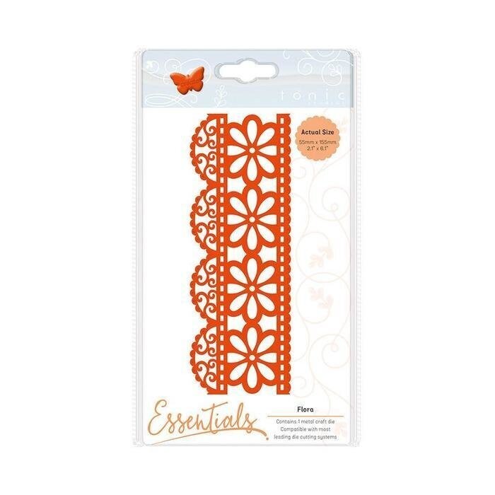 Tonic Verso Dies - LACE DIES - FLORA Die Set 1739e