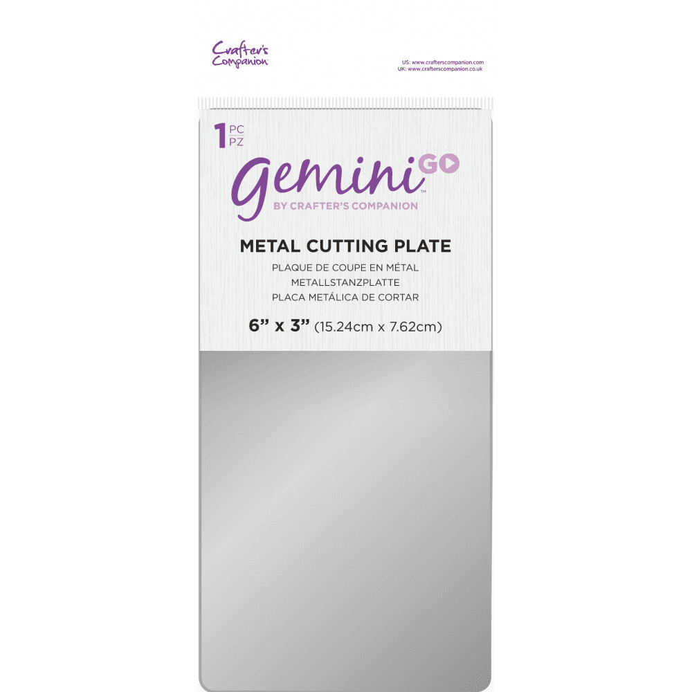 The Gemini GO METAL CUTTING PLATE by Crafter&#39;s Companion **Pre-Order**