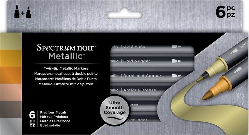 Spectrum Noir Metallics - PRECIOUS METALS