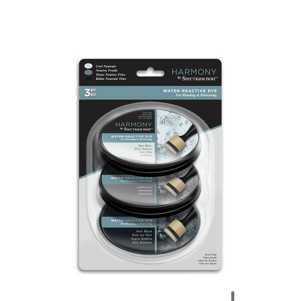 Spectrum Noir NEW Harmony Trio Ink Pads - COOL NEUTRALS