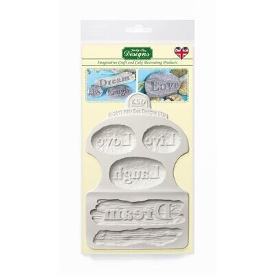 Katy Sue Designs Mould - DREAM DRIFTWOOD &amp; WOOD STONES