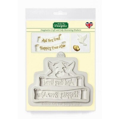 Katy Sue Designs Mould - HAPPILY EVER AFTER