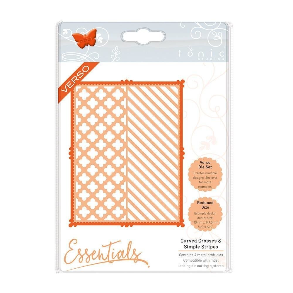 Tonic Dies - Essentials - CURVED CROSSES &amp; SIMPLE STRIPES
