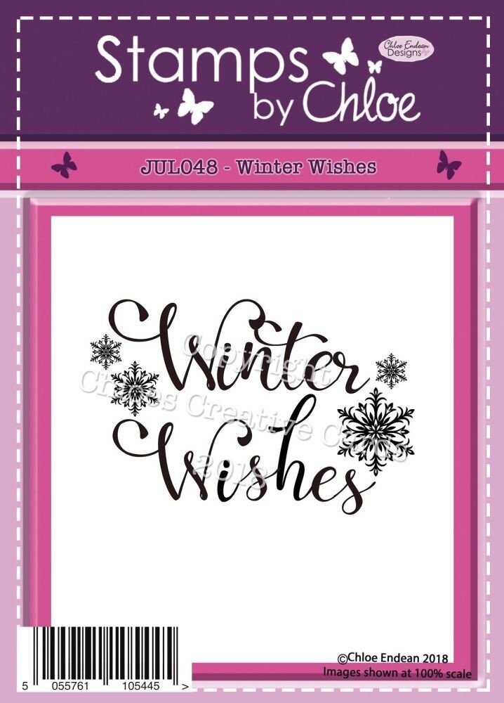 Stamps by Chloe -JUL048 Winter Wishes
