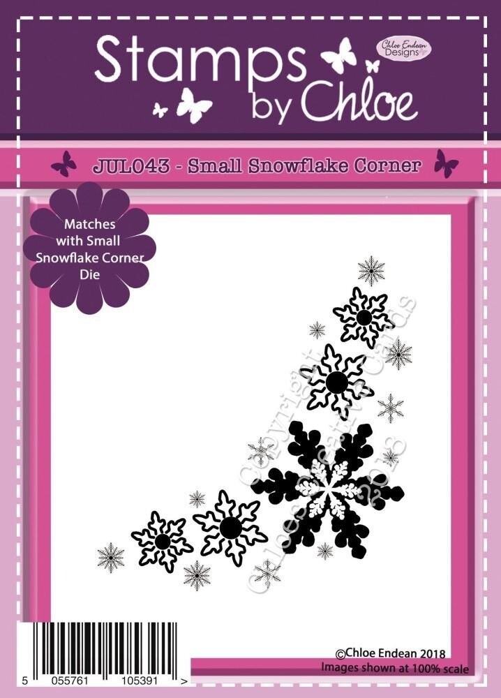 Stamps by Chloe - JUL043 Snowflake Corner