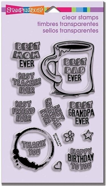 Stampendous - Clear Stamp - COFFEE MUG