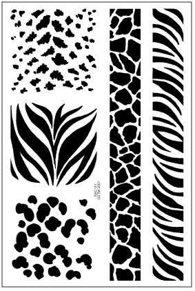 Stampendous - Clear Stamp - SIMPLY SAFARI