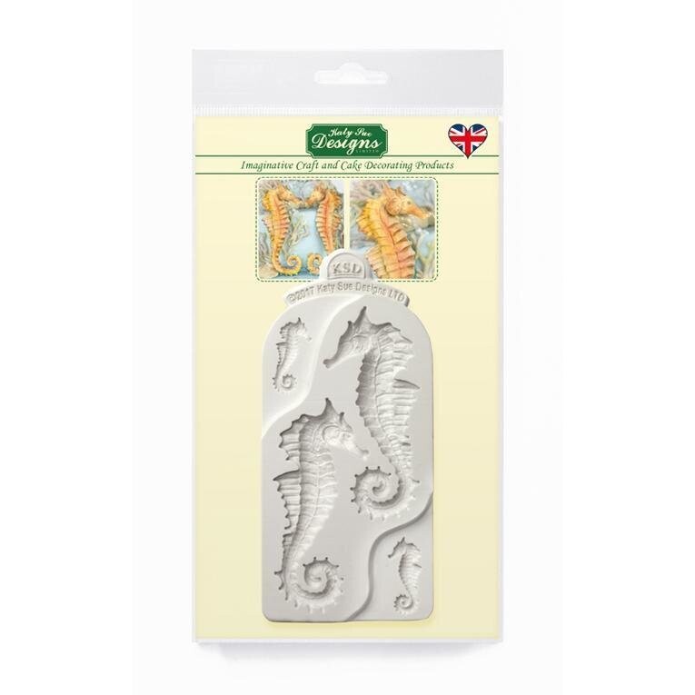 Katy Sue Designs Mould - SEAHORSES