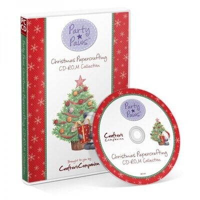 Party Paws CHRISTMAS PAPERCRAFTING CD-ROM Collection **REDUCED**