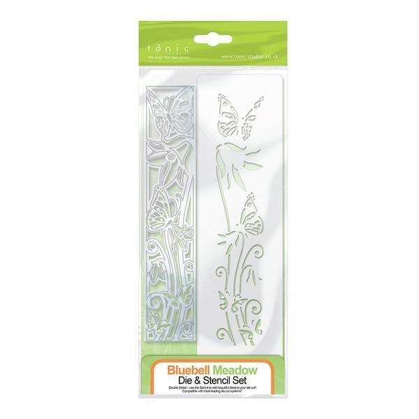Tonic Dies - EXOTIC LILY DIE &amp; STENCIL SET