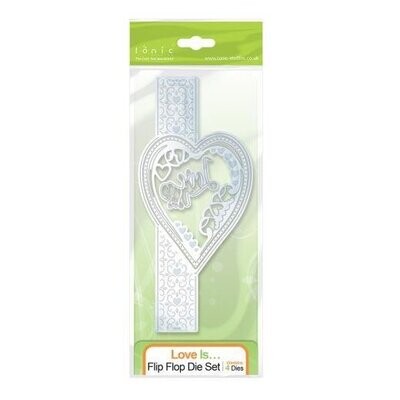 Tonic Strip FLIP FLOP Die Set LOVE IS **REDUCED**