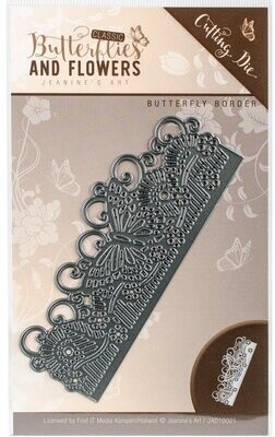 Jeanine&#39;s Art - Butterflies &amp; Flowers - BUTTERFLY BORDER