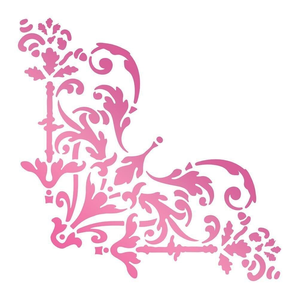 Couture Creations Foil Stamp Die - INTRICATE CORNER