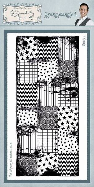 Sentimentally Yours - Rubber Stamp SYR014 GRUNGETANGLED