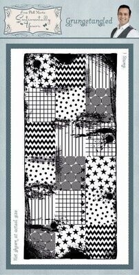 Sentimentally Yours - Rubber Stamp SYR014 GRUNGETANGLED