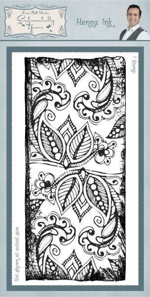 Sentimentally Yours - Rubber Stamp SYR013 HENNA INK