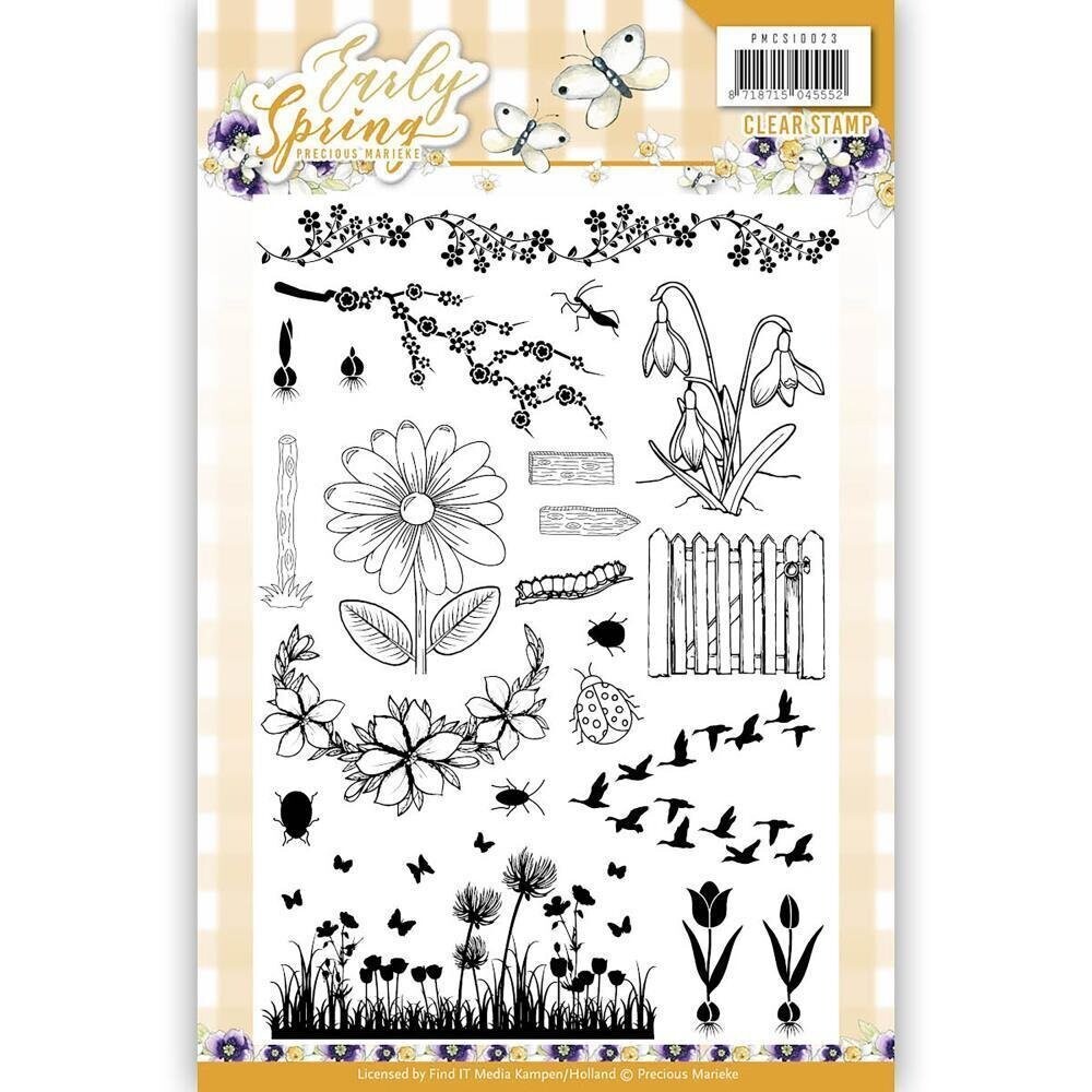 Precious Marieke - Early Spring - A5 CLEARSTAMP