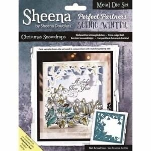 Sheena Douglass Scenic Winter Perfect Partners - CHRISTMAS SNOWDROPS die **HALF PRICE**