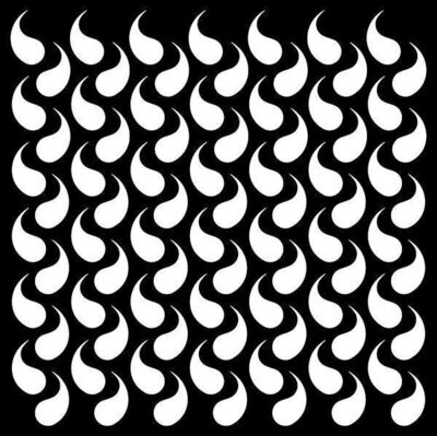 That Special Touch Mica Masks 6&quot;x6&quot; - DROPLETS