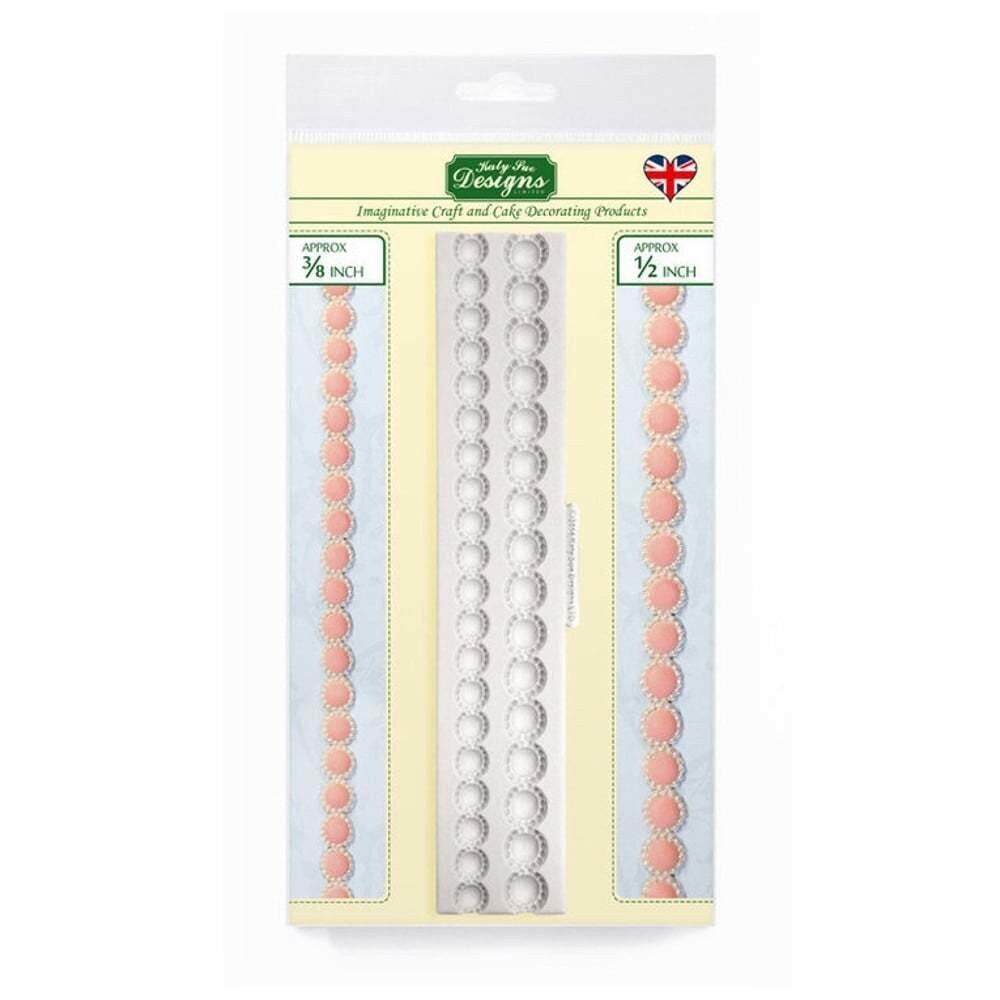 Katy Sue Designs Mould - BEADED PEARL BORDER